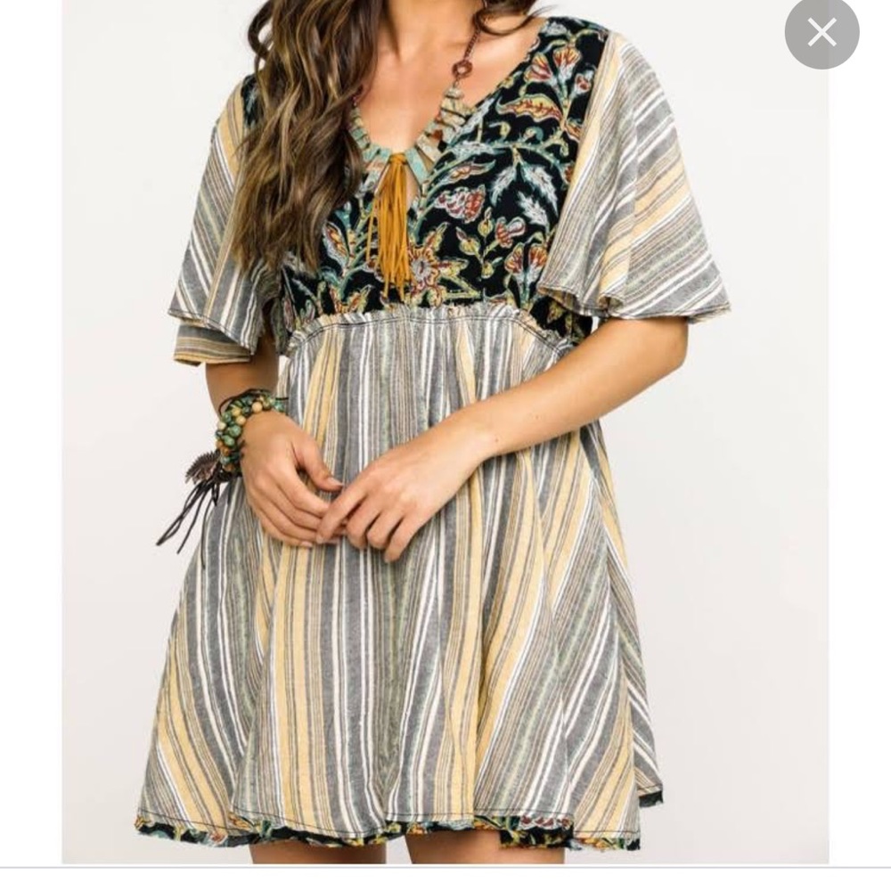 Free People Under the Sun Tunic Mini Dress